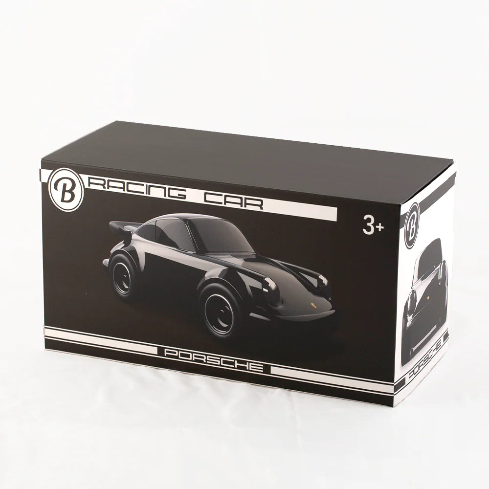 BLACK PORSCHE 911 RACING CAR