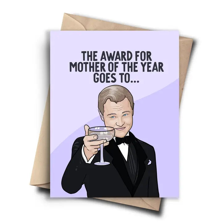 MOTHER OF THE YEAR CARD