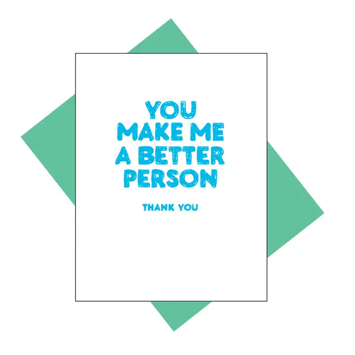 BETTER PERSON CARD