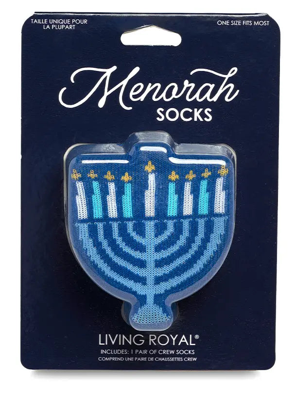 3D MENORAH SOCKS