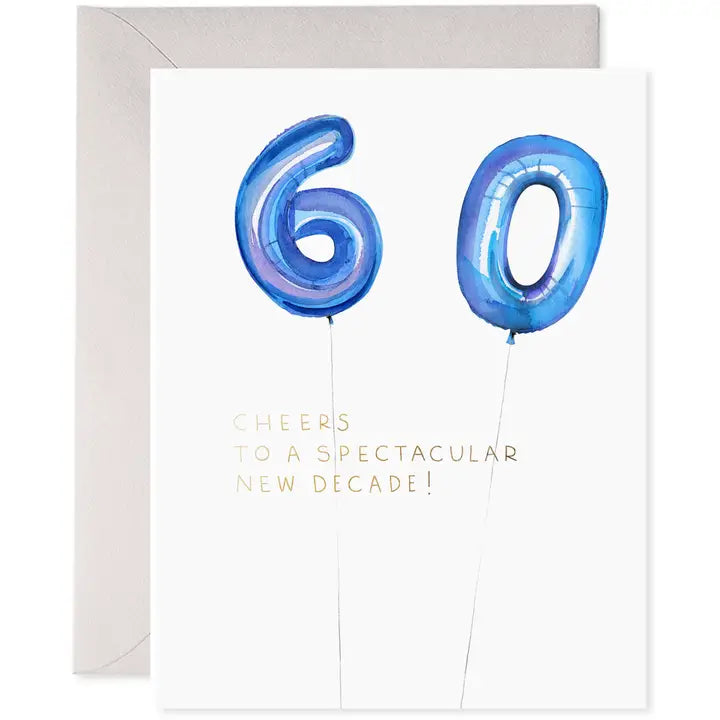 60TH BIRTHDAY CARD