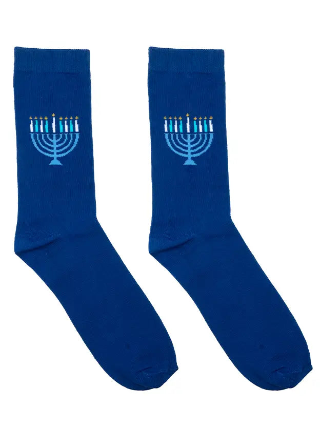 3D MENORAH SOCKS
