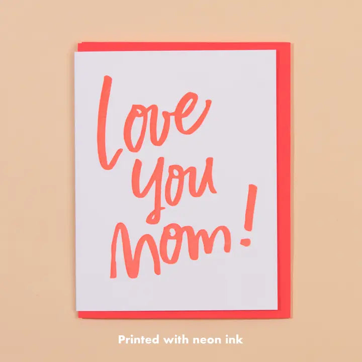 LOVE YOU MOM CARD