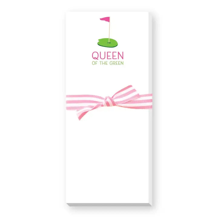 QUEEN OF GOLF SKINNY NOTEPAD – Kitson LA