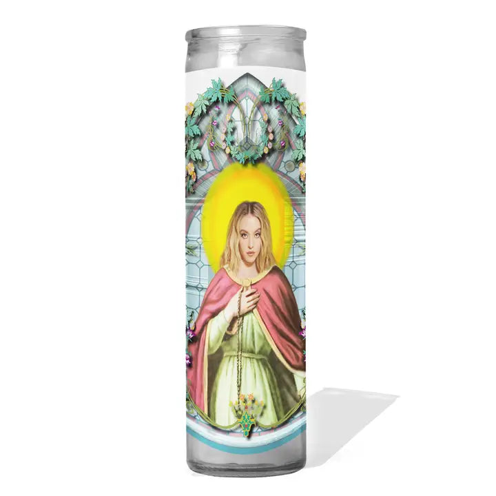 SYDNEY SWEENEY PRAYER CANDLE