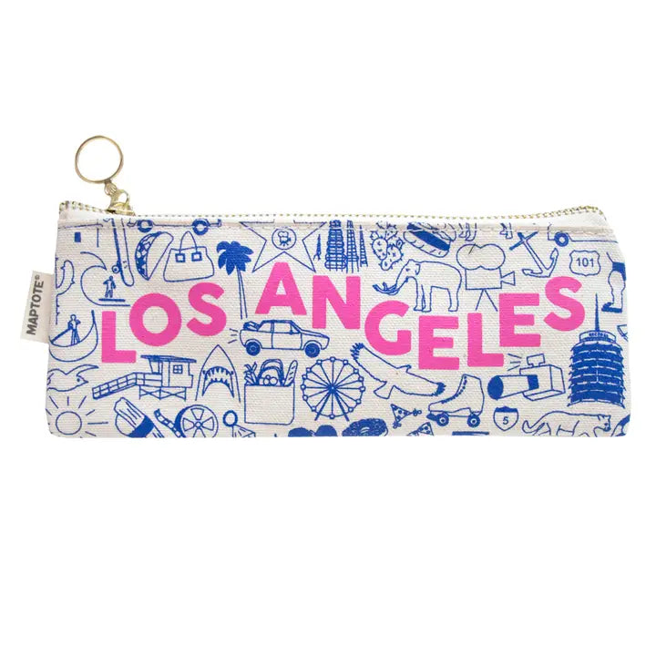 Maptote Los Angeles Dopp Kit in Denim | KITSON KITROSS LA – Kitson LA
