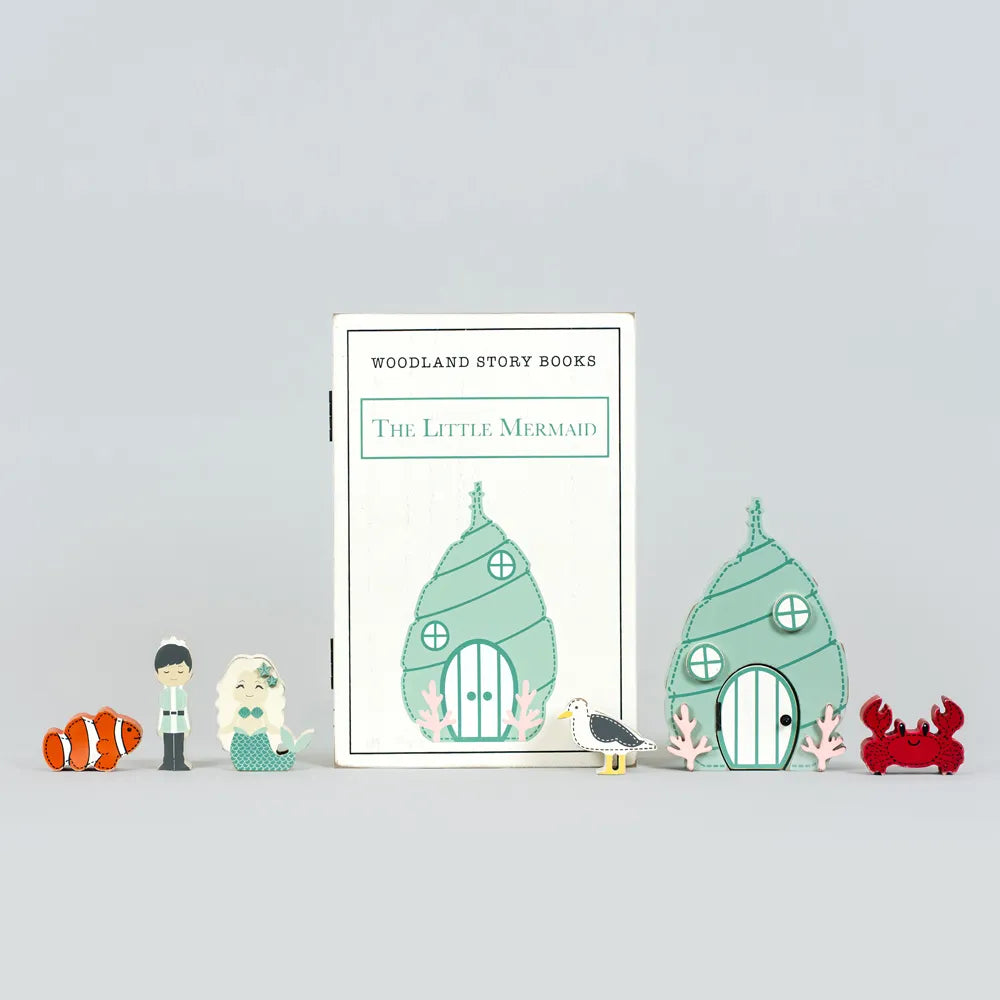 MERMAID WOODEN STORYBOOK