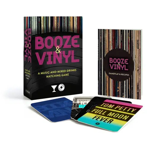 BOOZE AND VINYL MATCHING GAME