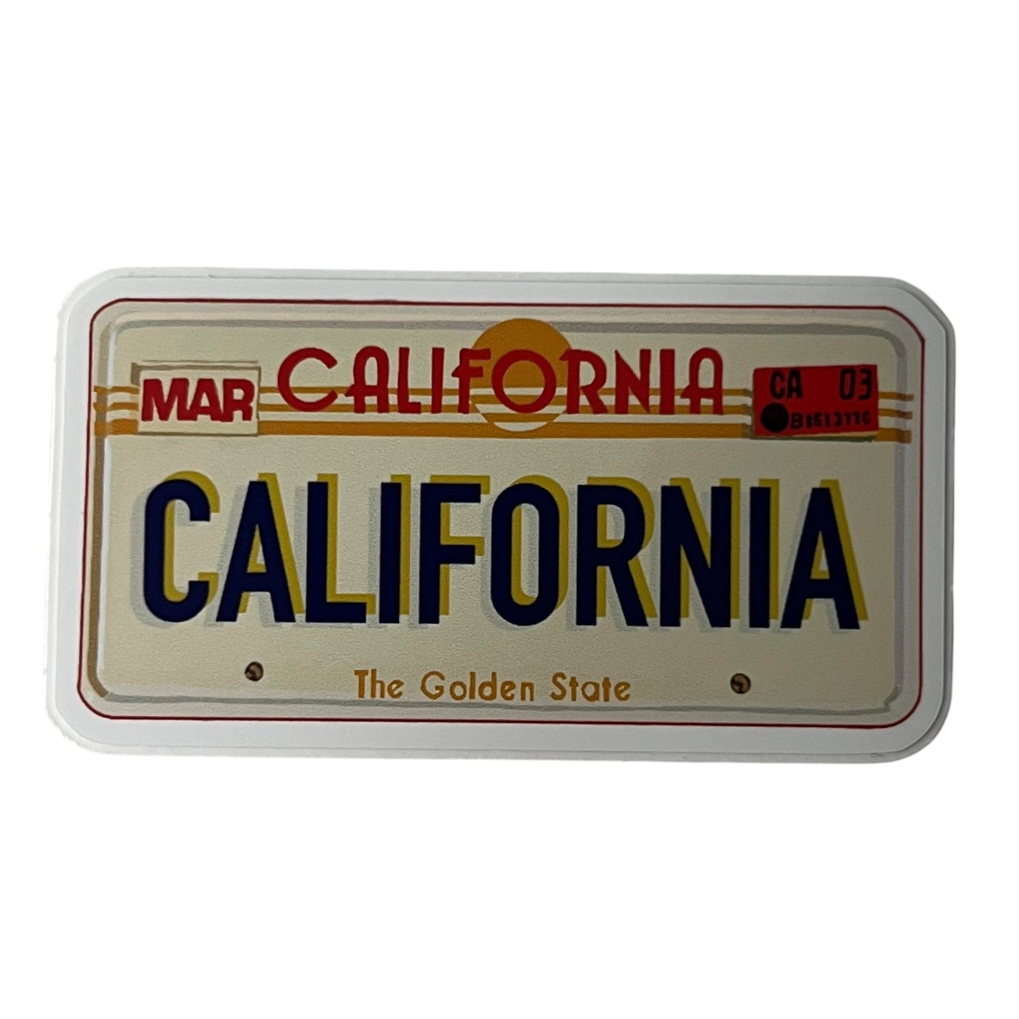 CALIFORNIA LICENSE STICKER – Kitson LA