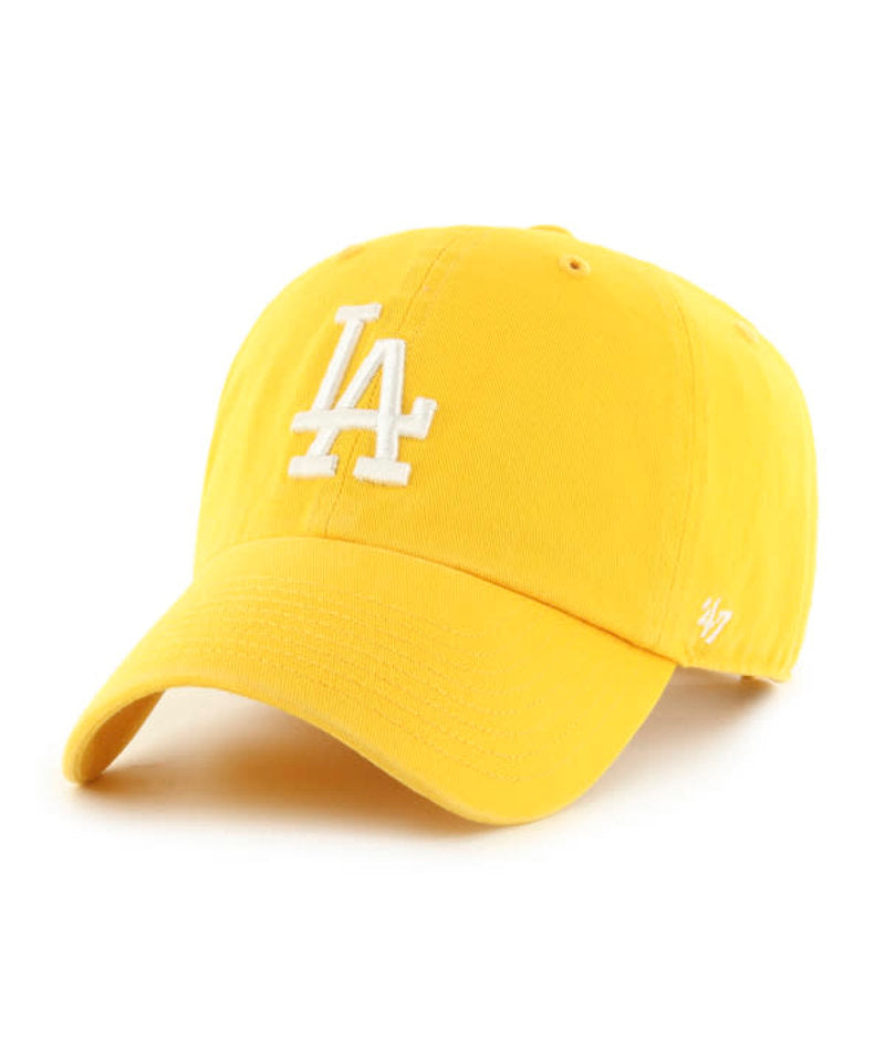 LOS ANGELES DODGERS YELLOW GOLD 47 CLEAN UP
