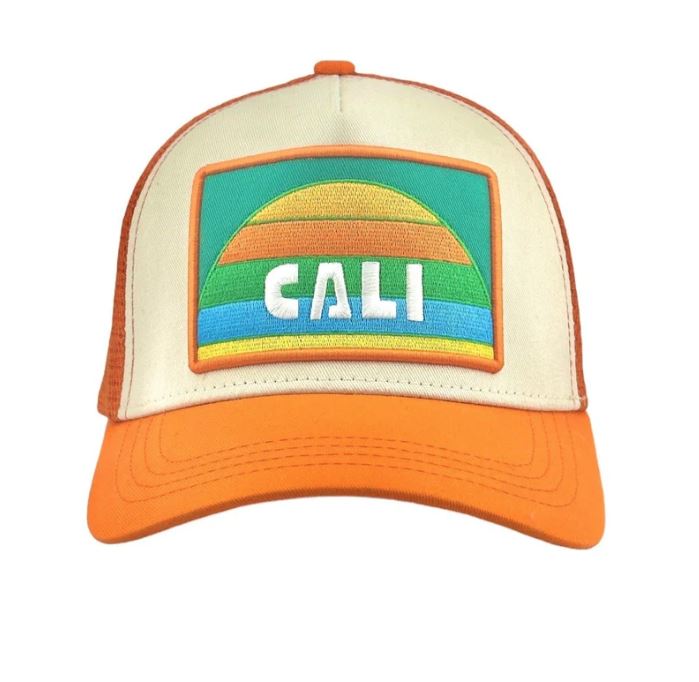 CALI SUNSET TRUCKER HAT