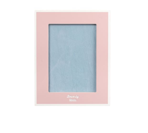 PINK BEVERLY HILLS PICTURE FRAME