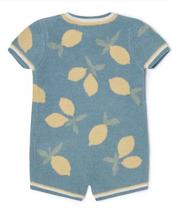 BABY LEMON BLUE ONESIE – Kitson LA
