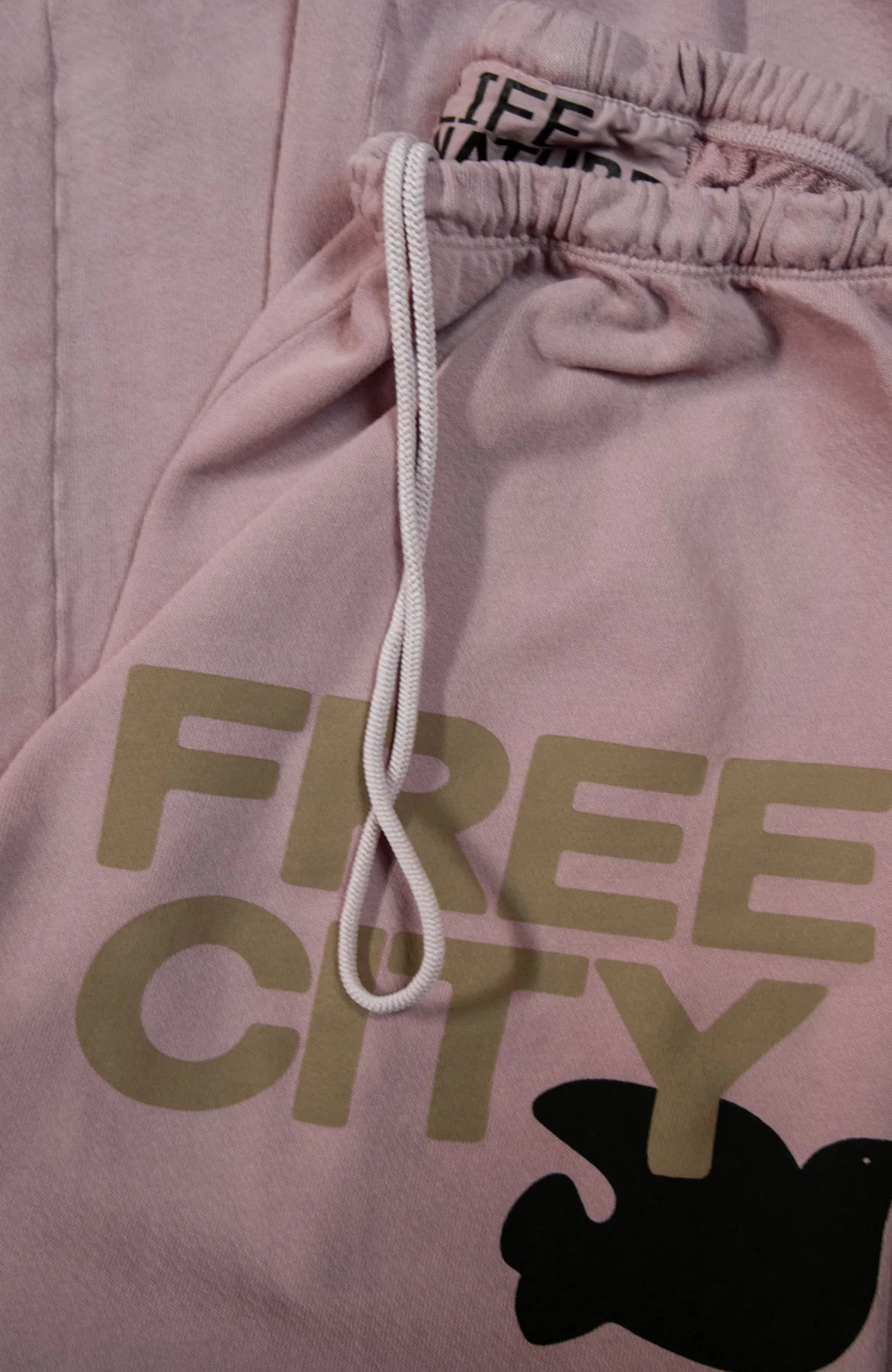 FREECITY LARGE SWEATPANT - BALLERINA GOLDEN