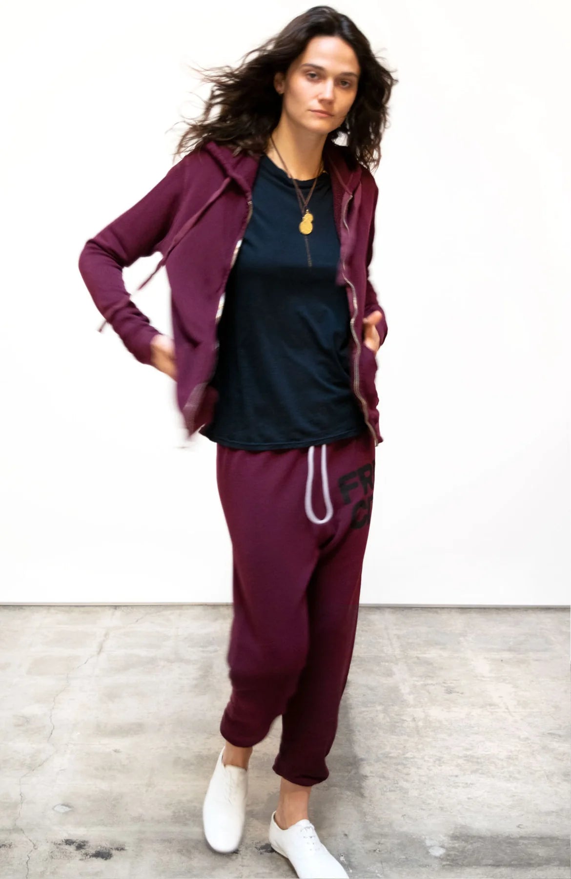 FREECITY SUPERFLUFF LUX PULLOVER HOODIE - DEEPLOVE