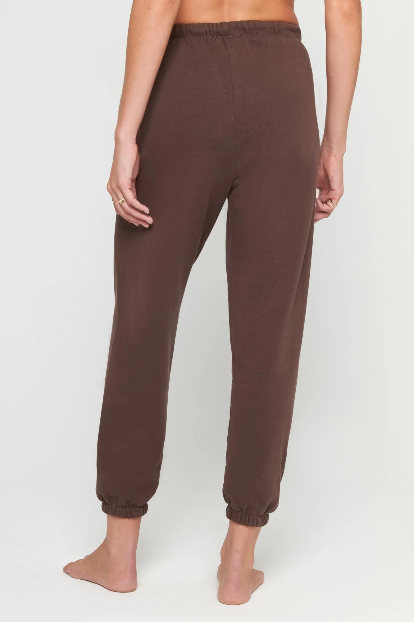 YIN YANG SOL SWEATPANT - MOCHA – Kitson LA display picture 1