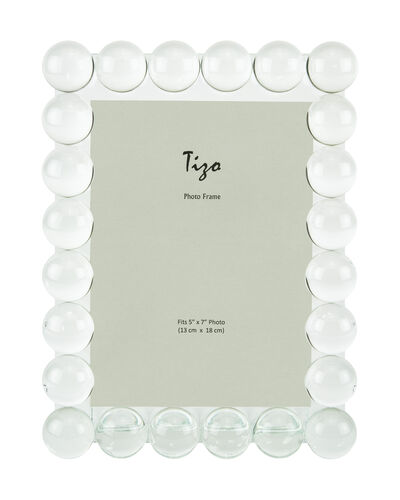 CRYSTAL GLASS BUBBLE FRAME