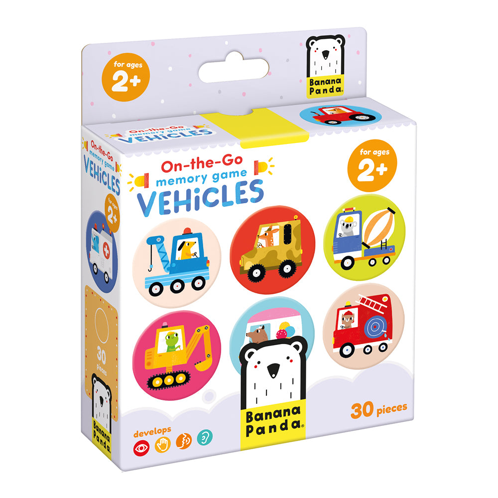 MEMORY VEHICLES GAME ON THE GO PUZZLE