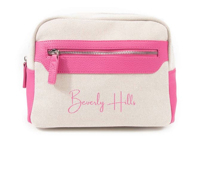FUCSHIA BEVERLY HILLS POUCH