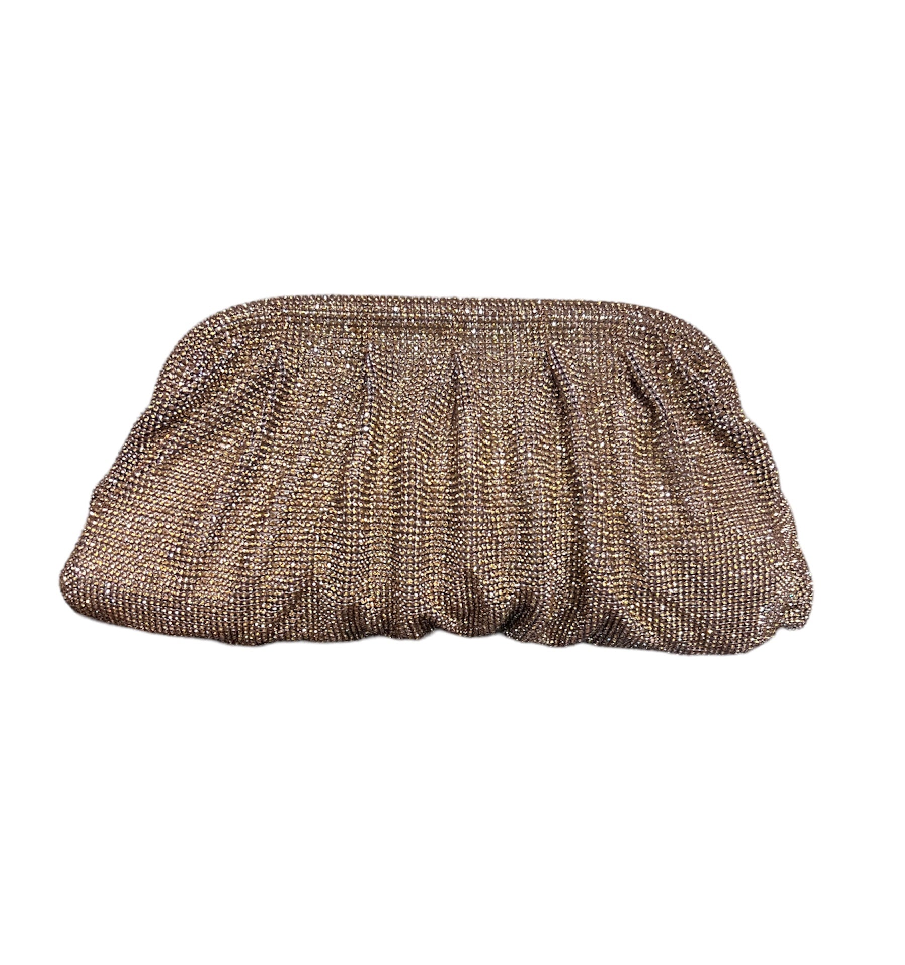 GOLD CRYSTALLIZED CLUTCH