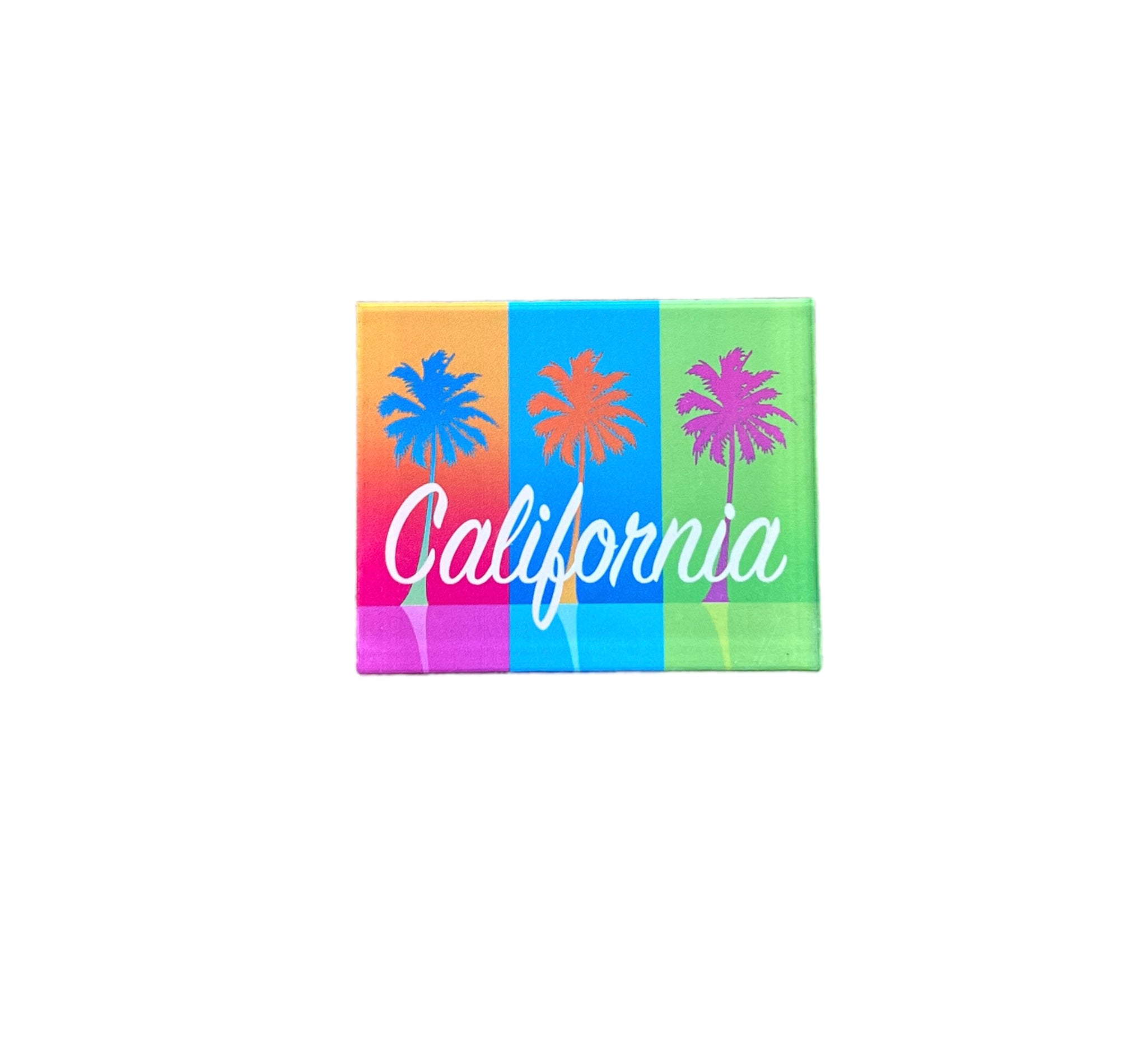 CALIFORNIA 3 PALM TREES MAGNET
