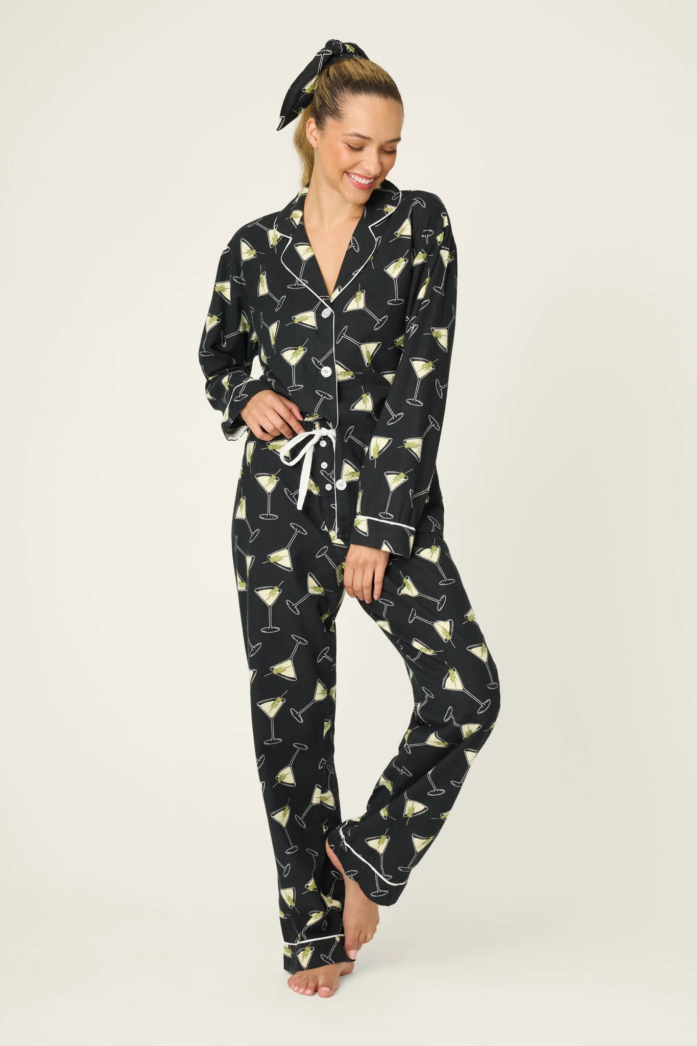 BLACK MARTINI PJ SET