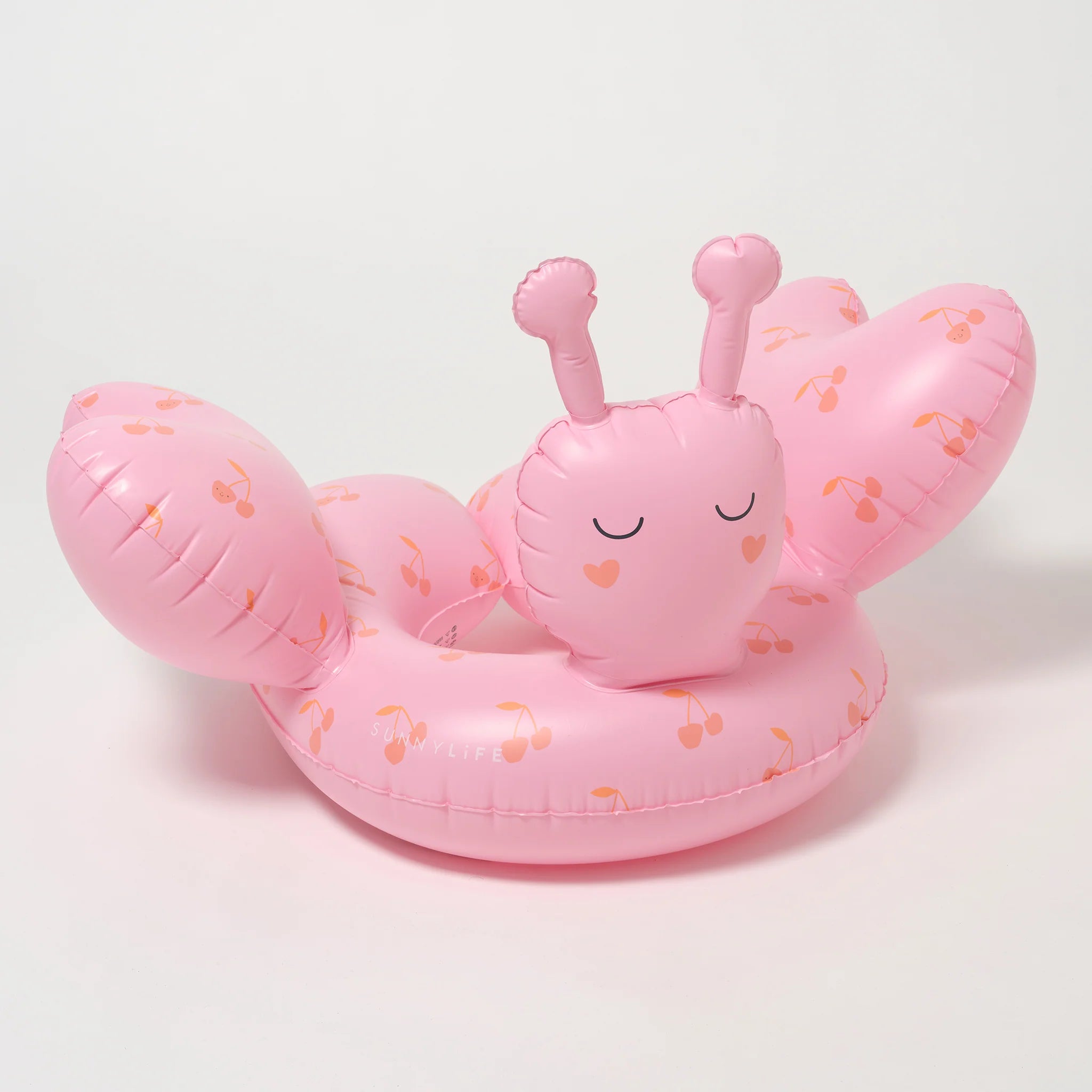 KIDS COTTON CANDY CHERRY TUBE POOL RING