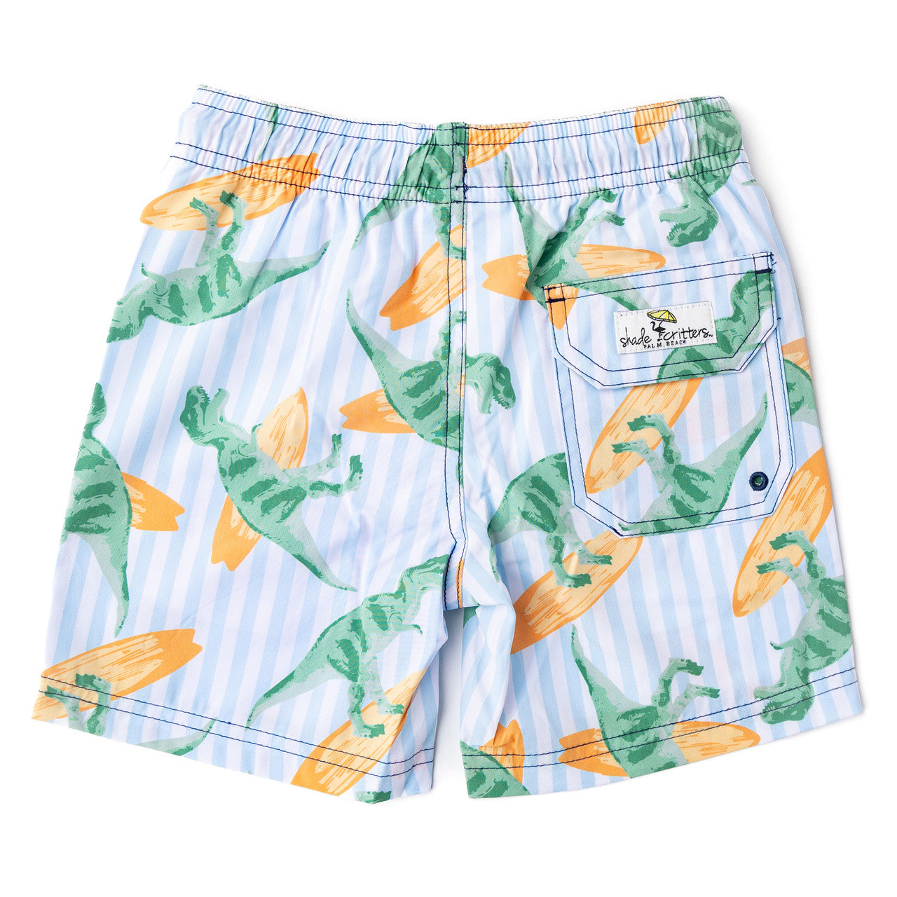 BOYS HANG TEN DINO SWIM TRUNKS
