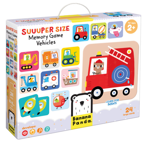 SUUUPERSIZE VEHICLES MEMORY GAME