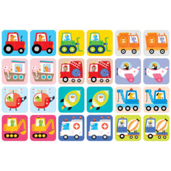 SUUUPERSIZE VEHICLES MEMORY GAME
