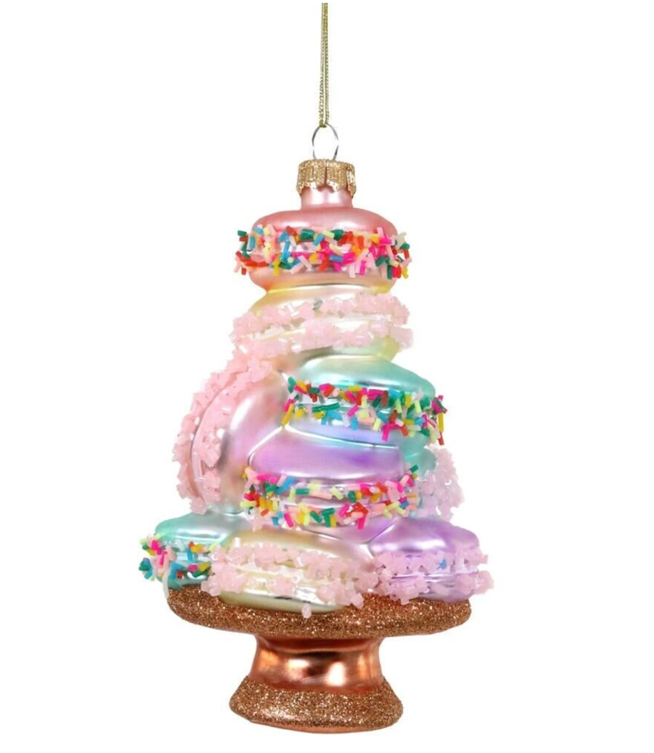 PLATED MACARONS ORNAMENT