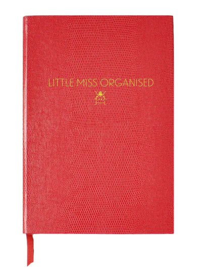 LITTLE MISS ORGANISED RED POCKET NOTEBOOK