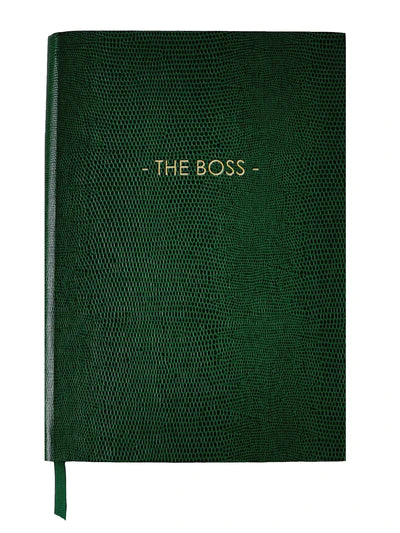 THE BOSS GREEN POCKET NOTEBOOK