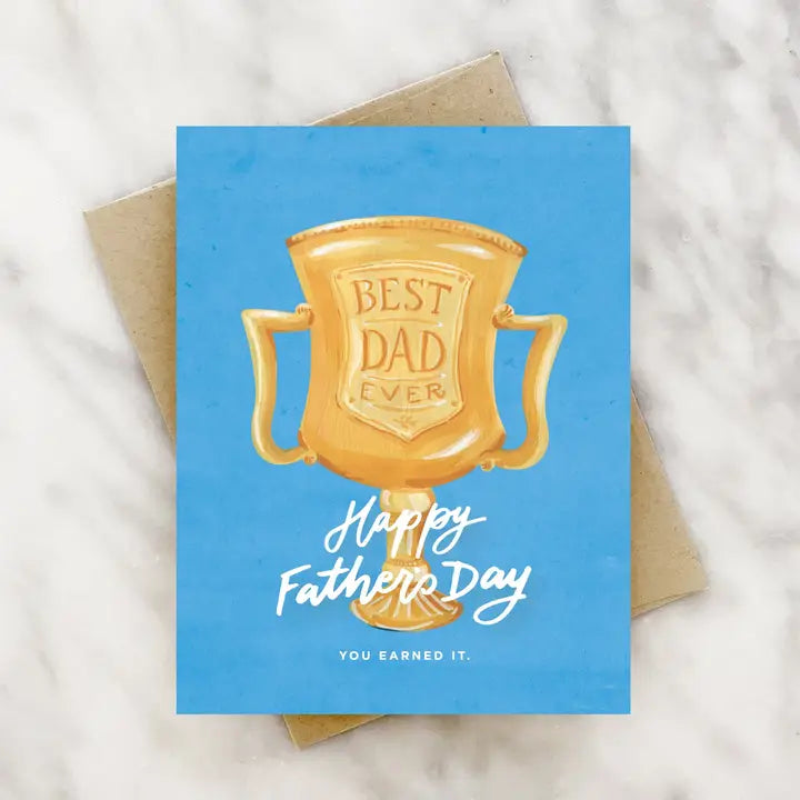 TROPHY FATHERS DAY CARD