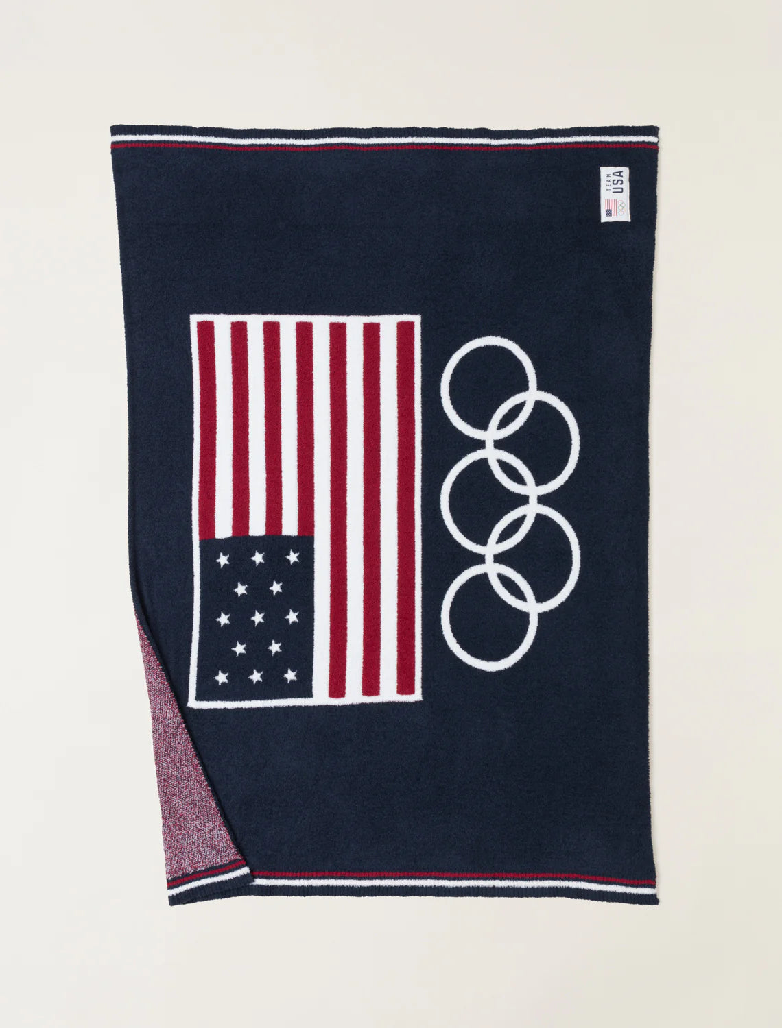 TEAM USA FLAG OLYMPIC RING THROW