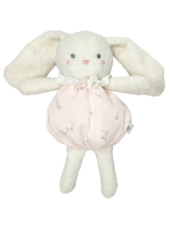 BUNNY CUDDLE RATTLE TOY