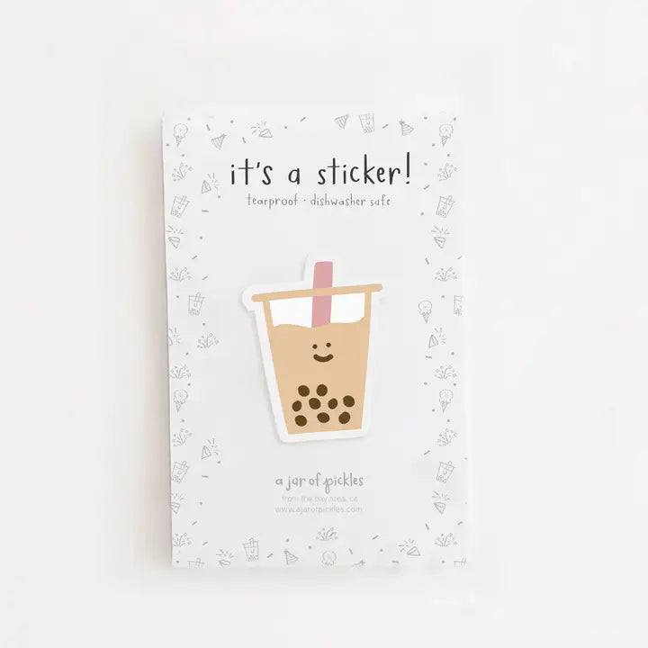 BOBA STICKER