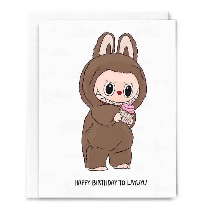 HAPPY BIRTHDAY LAYUYU CARD