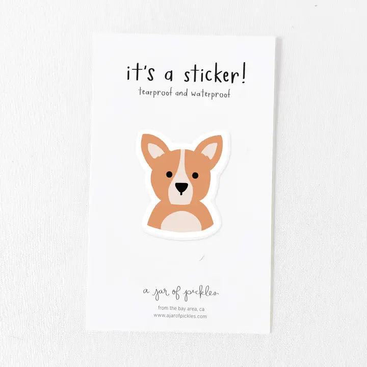 CORGI STICKER