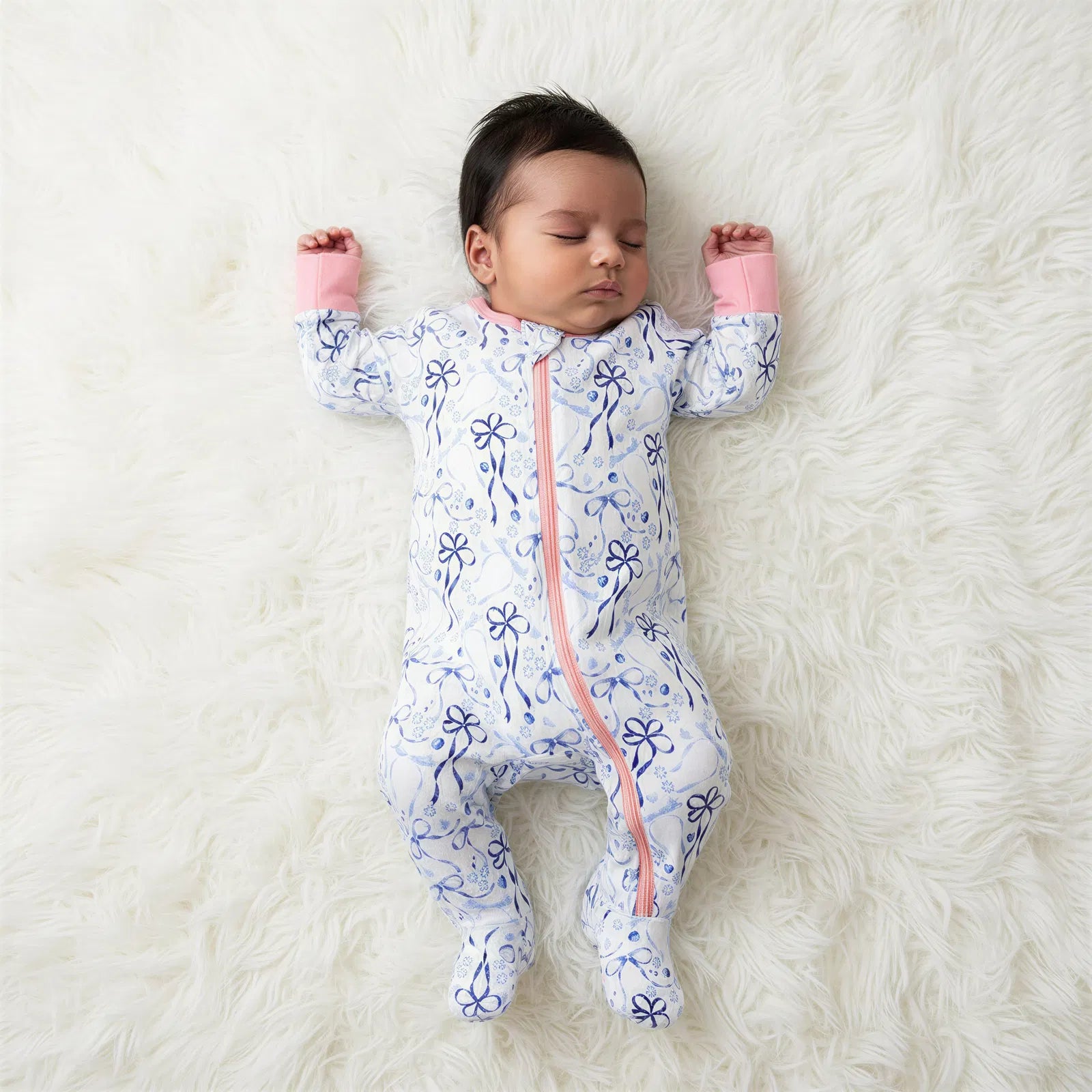 HANNUKAH BOWS FOOTIE