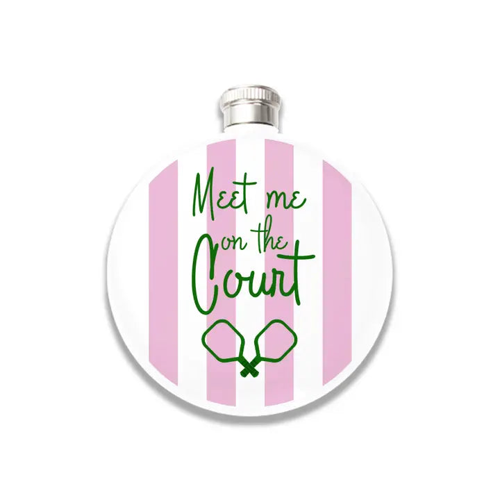 MEET ME AT THE COURT FLASK