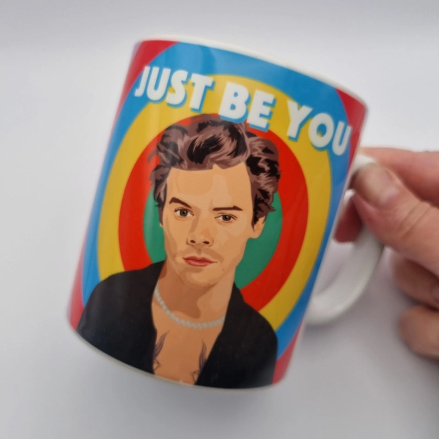 HARRY STYLES JUST BE YOU MUG