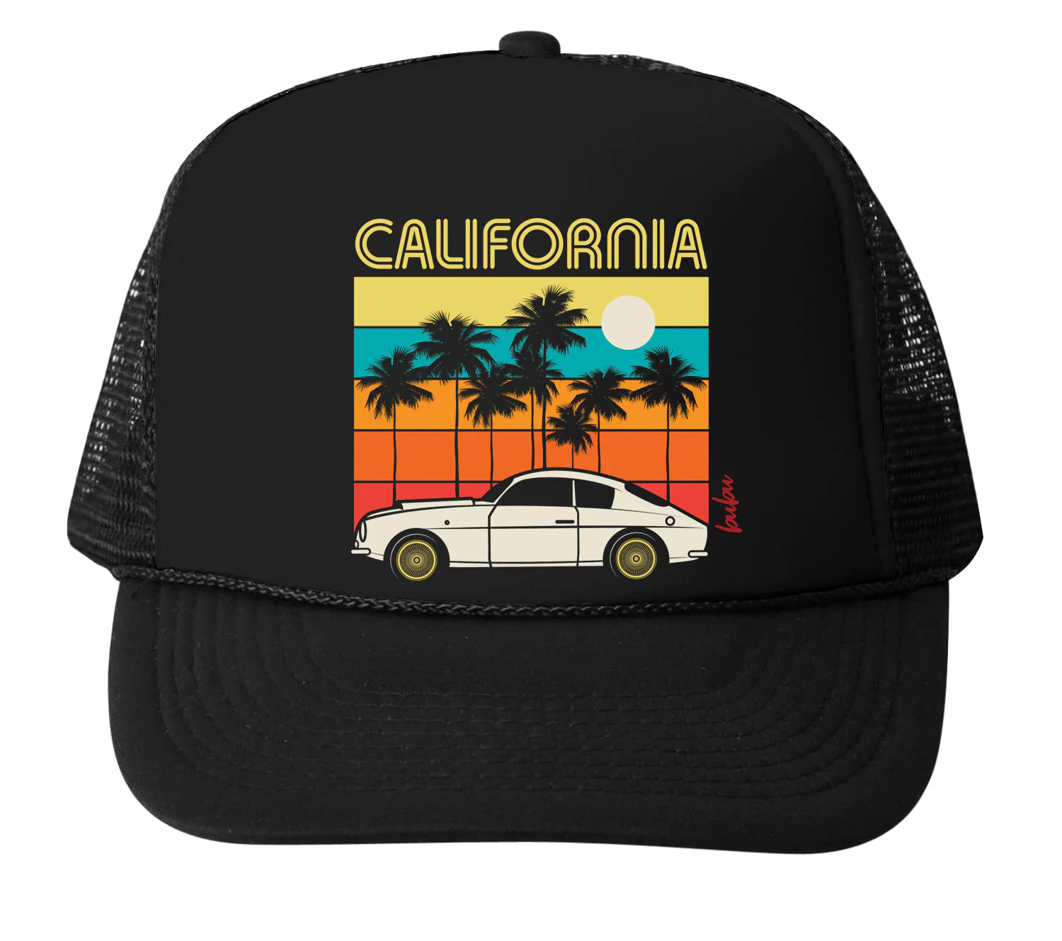 TURBO CALIFORNIA TRUCKER HAT