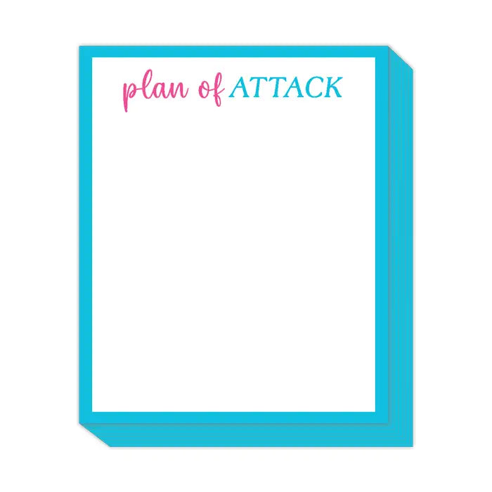 PLAN OF ATTACK SHORT STACK PAD