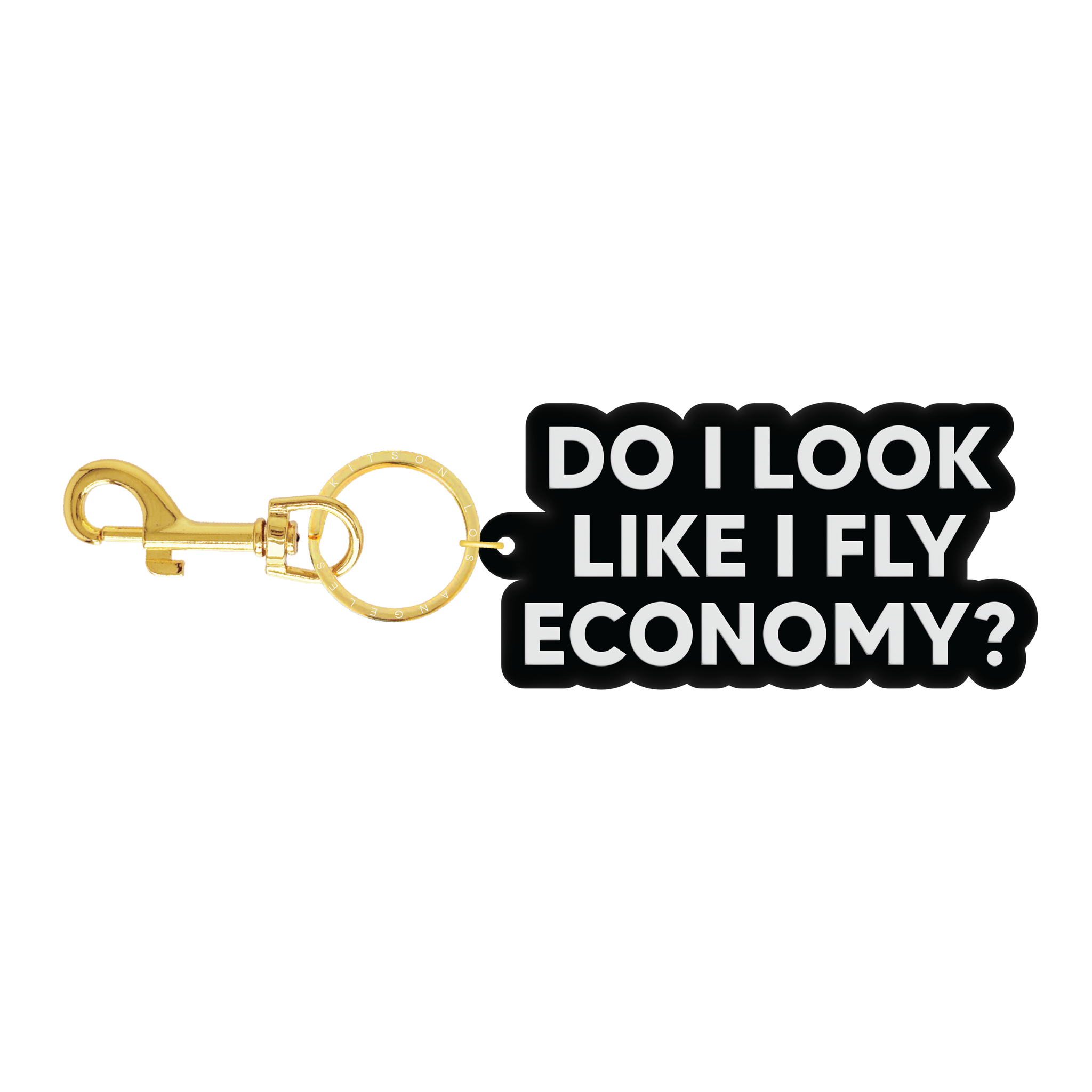FLY ECONOMY FLEXIBLE KEYCHAIN