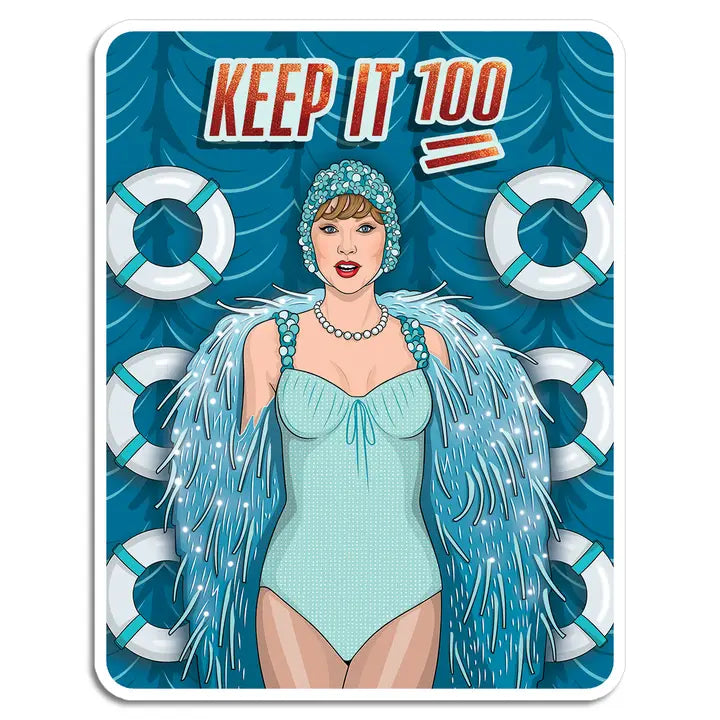 KEEP IT 100 STICKER