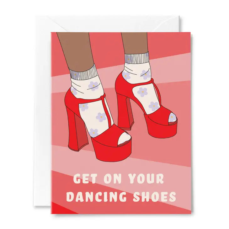 DANCING SHOES CARD