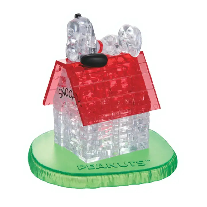 LICENSED CRYSTAL SNOOPY DOGHOUSE PUZZLE