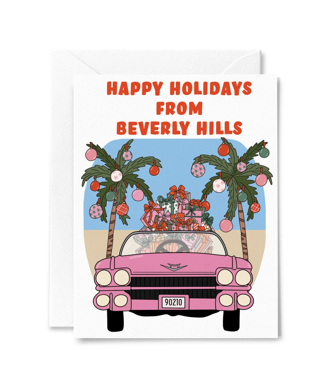 HAPPY HOLIDAYS FROM BEVERLY HILLS BOXED CARD SET