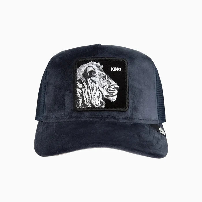 EDGE VELOUR LION TRUCKER HAT